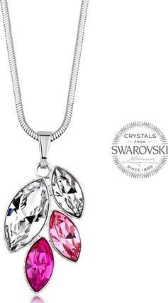 Image du produit Levien Collier avec cristaux roses Navette (L)