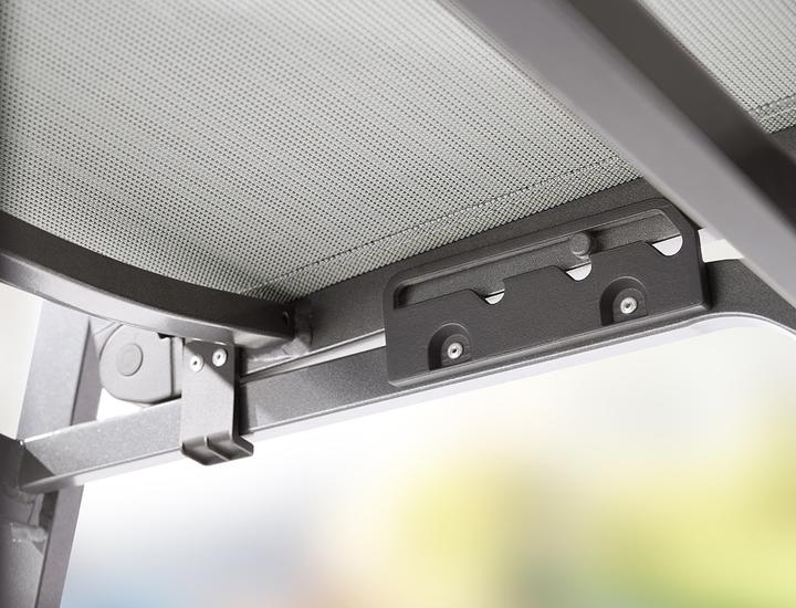 Produktbild Sieger Lima Stapelsessel Hoch Aluminium/Textilux