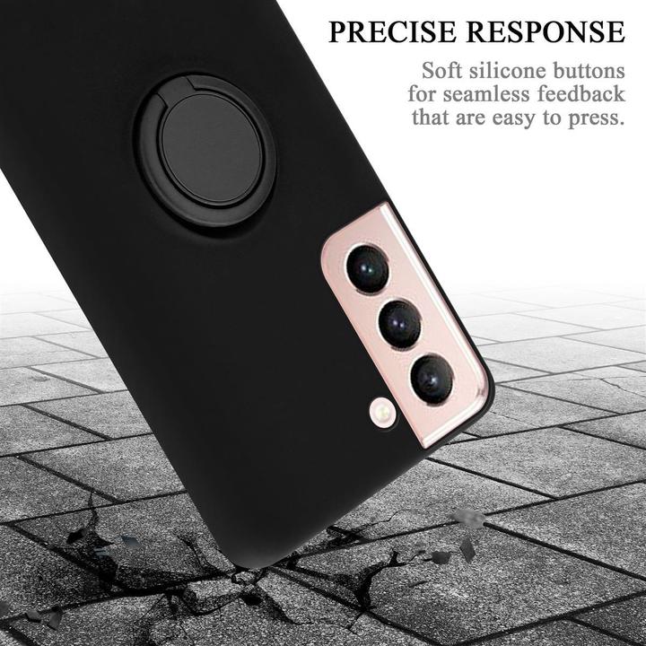 Actual product image Cadorabo TPU Liquid Ring Silicone Case Cover (Samsung Galaxy S21 5G)