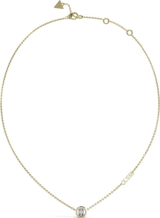 Actual product image Guess 16-18" ROUND CRYSTALS NECKLACE Necklace (Stainless steel)