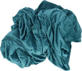 Produktbild Atmosphera Plaid Reihe 150X200Cm Petrol Poly. 100% Recyceln (150 x 200 cm)