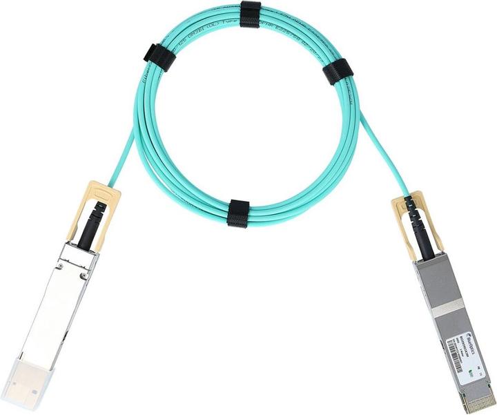 Actual product image BlueOptics Palo Alto Networks PAN-QSFPDD-400GBASE-AOC-10M compatible AOC QSFP-DD BO292903X10M