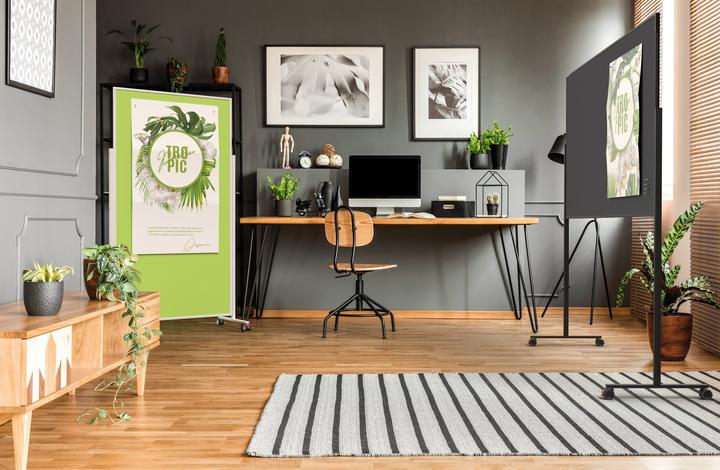 Produktbild Magnetoplan VARIOPIN - Design-Moderatorentafel (180 x 100 cm)