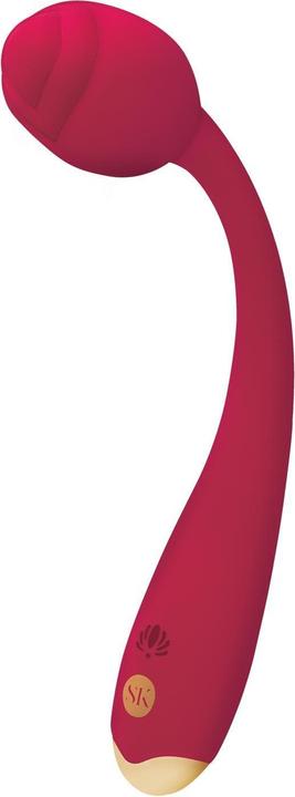 Secret Kisses Rosegasm Long Stem Vibrating Rose Vibrator Red Taille unique