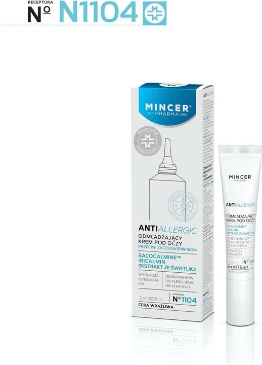 Produktbild Kenwood Pharma Anti Allergic Rejuvenating Eye Cream for Sensitive Skin 15ml (Fluid, 15 ml)