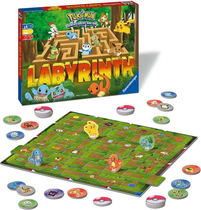 Image du produit Ravensburger Labyrinthe Pokémon (Allemand, Français, Italien)