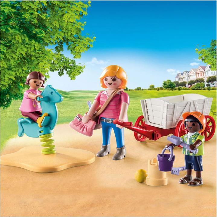 Produktbild Playmobil Starter Pack Erzieherin mit Bollerwagen (71258, Playmobil City Life)