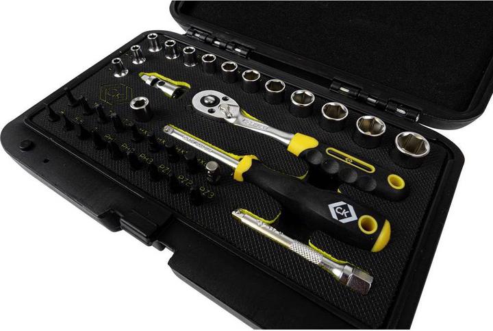 Produktbild C.K Magma Steckschlüssel und Bitsatz, 1/4", 36 teilig