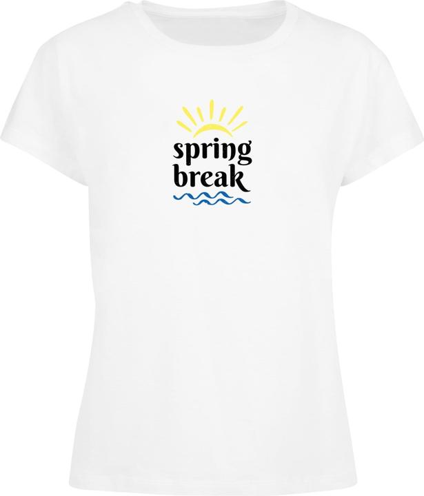 Merchcode Ladies Pretty Spring break - Box Tee - 118661 (XS)