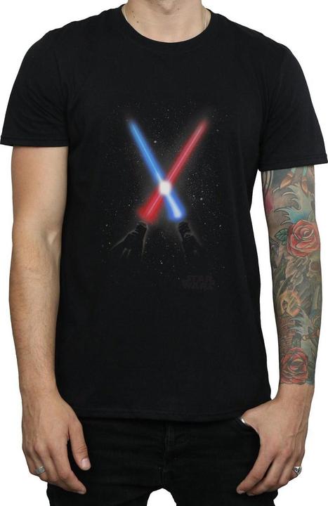 Produktbild Star Wars Crossed Lightsabres TShirt (3XL)