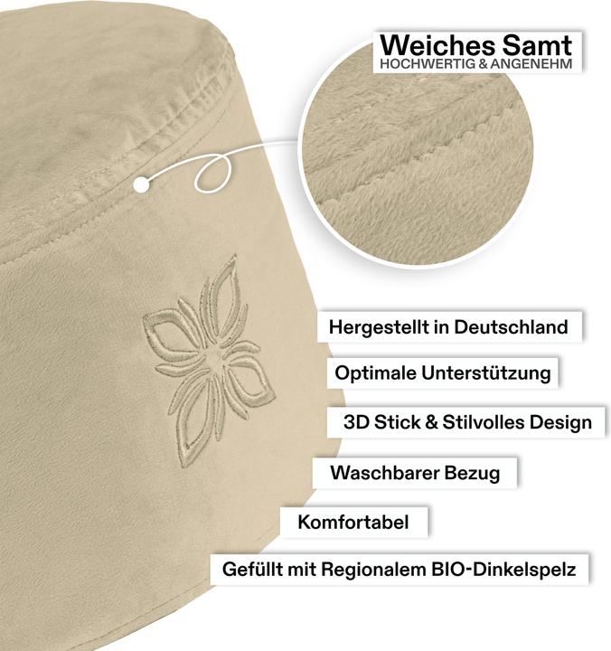Produktbild Omnana CUSHY Meditationskissen (20 cm)