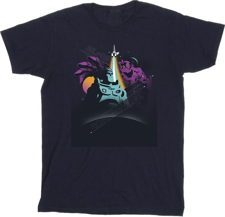Actual product image Disney Boys Lightyear Buzz And Zurg T-Shirt (140, 146)