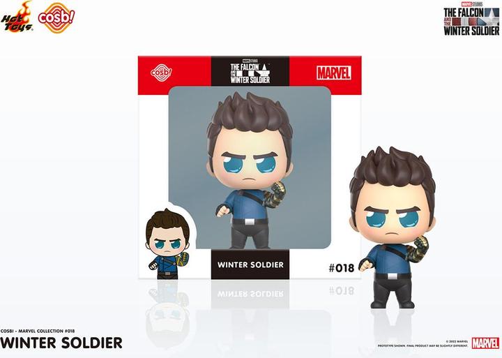Produktbild Hot Toys Falcon et le Soldat de l'hiver figurine Cosbi Bucky Barnes 8 cm