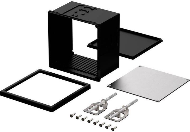 Image du produit Bopla NGS 9606 BOÎTIER UNINORM. Boîtier encastrable 96 x 96 x 63 Noir (RAL 9005) 1 pc. (Boîtier)