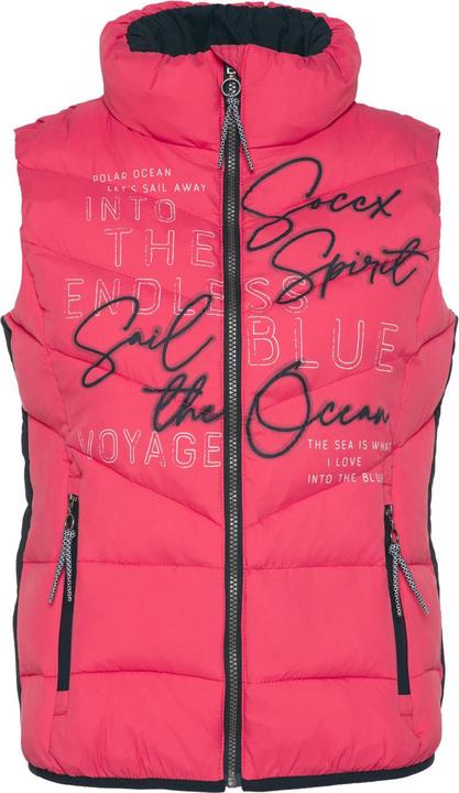 Actual product image Soccx Waistcoat Jackets SCX HW 22 Quilted waistcoat (L)