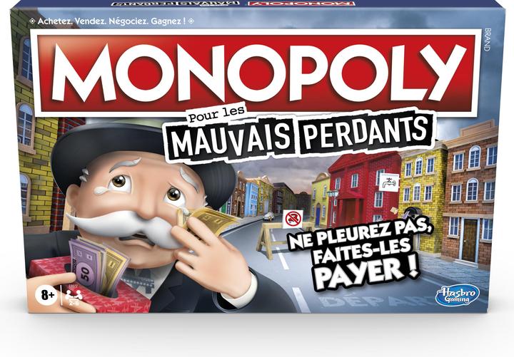 Produktbild Hasbro Gaming Hasbro Monopoly fÃ¼r schlechte Verlierer