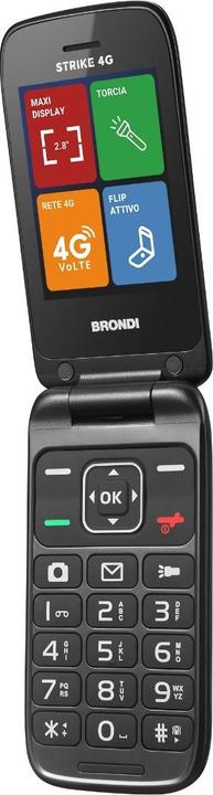 Brondi Strike 4G 2.8" Dual Sim Dark (2.80", 1.30 Mpx, 4G)