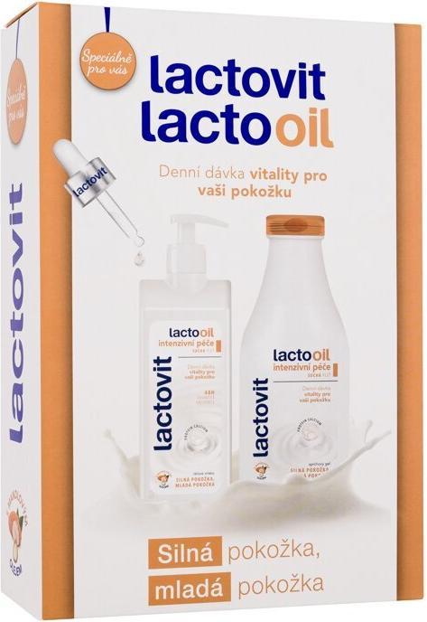 Lactovit Lactooil Intensive Care Kit - Körpermilch 400 ml und Duschgel 500 ml (500 ml)