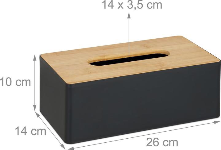 Actual product image Relaxdays Tissue box