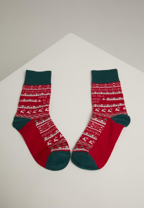 Immagine prodotto Urban Classics Set di calzini di Natale Orso (confezione da 3, 47 - 50)