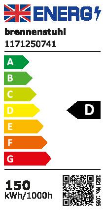 Label énergétique Brennenstuhl Projecteur à LED JARO 20060 17500lm, 150W, IP65 (17500 lm)