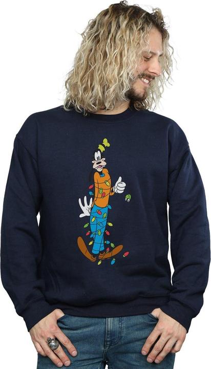 Immagine prodotto Disney Goofy Christmas Lights Felpa Uomo (L)