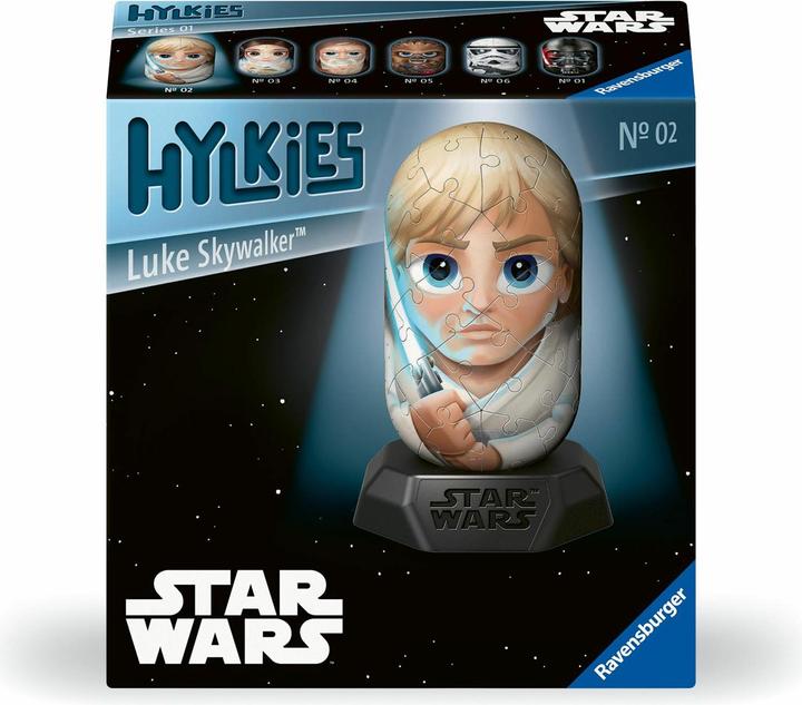 Ravensburger Hylkies: la nuova serie di figure da collezione da assemblare da soli. Figura #02 - Luke (54 pezzi)