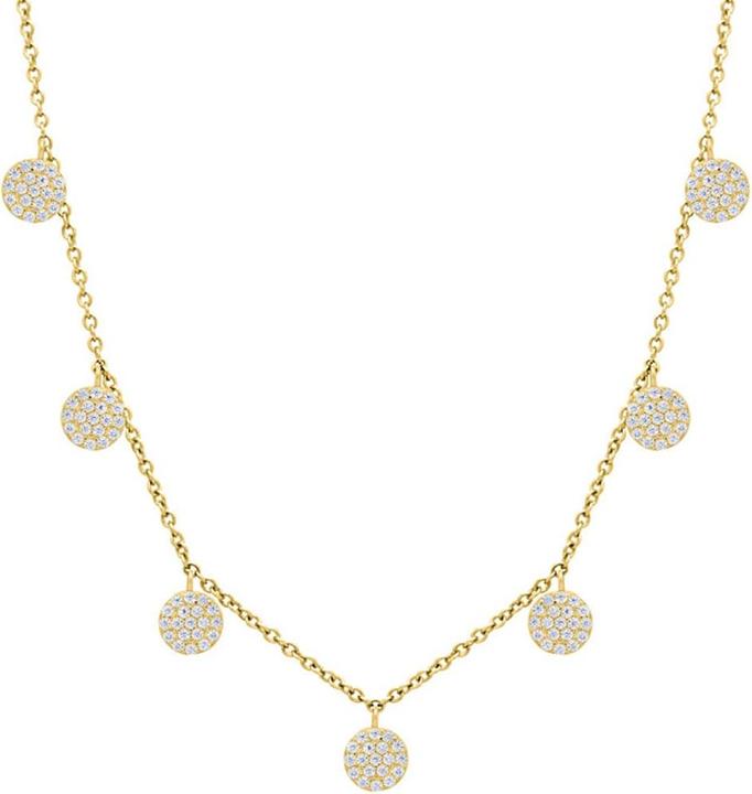 Actual product image Candy Mava necklace, 925 sterling silver, gold-plated (925 Sterling silver, 18k gold-plated, 36 - 40 cm)