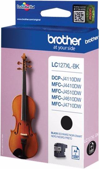 Immagine prodotto Brother LC127XLBK - Alto rendimento - Nero (FC)