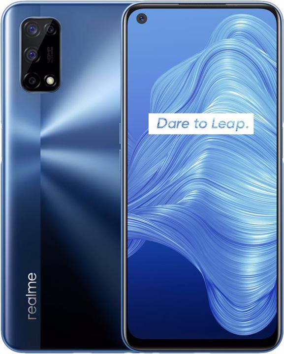 realme 7 5G (128 Go, Bleu Baltique, 6.50", Double SIM hybride, 48 Mpx, 5G)