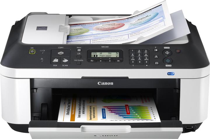Produktbild Canon PIXMA MX340, Drucker/Scanner/Kopierer/Fax mit ADF (Tintenpatrone, Farbe)