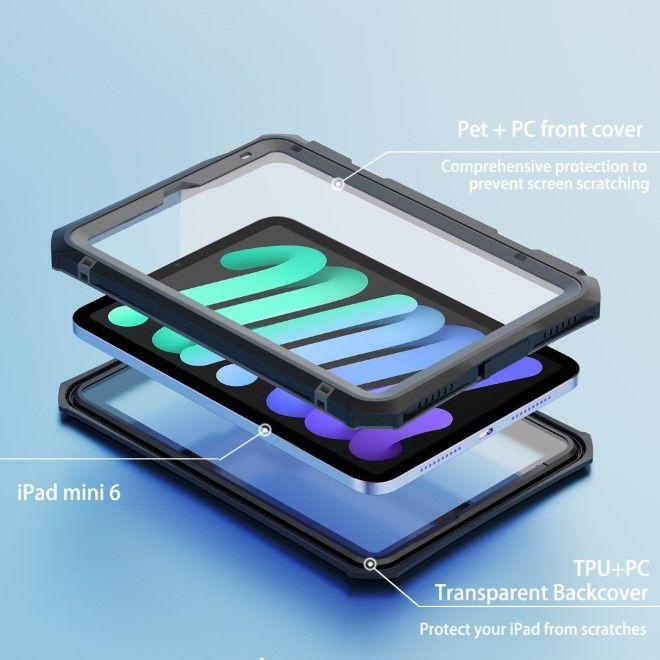 Produktbild Shellbox IP68 wasserdichte Outdoor Hülle (iPad mini 2021 (6. Gen), iPad mini 2024 (7. Gen))