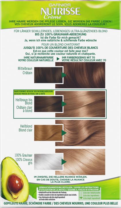 Produktbild Garnier Nutrisse Classic (70 mittelblond)