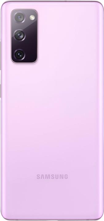 Actual product image Samsung Galaxy S20 FE (128 GB, Cloud Lavender, 6.50", Hybrid Dual SIM, 12 Mpx, 4G)
