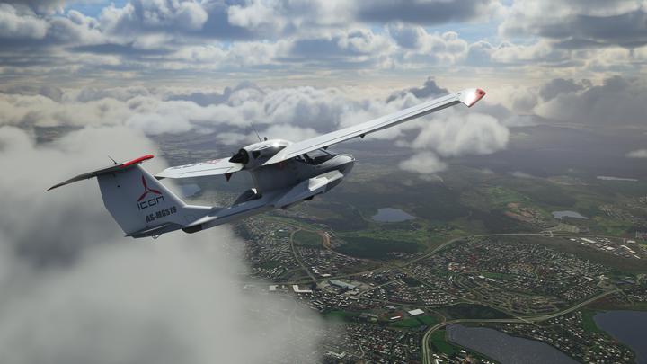 Actual product image Microsoft Flight Simulator Standard Edition (Xbox Series X, DE)