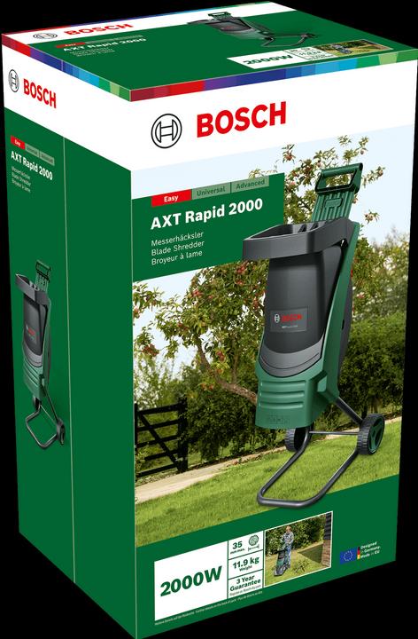 Actual product image Bosch Home & Garden AXT Rapid 2000