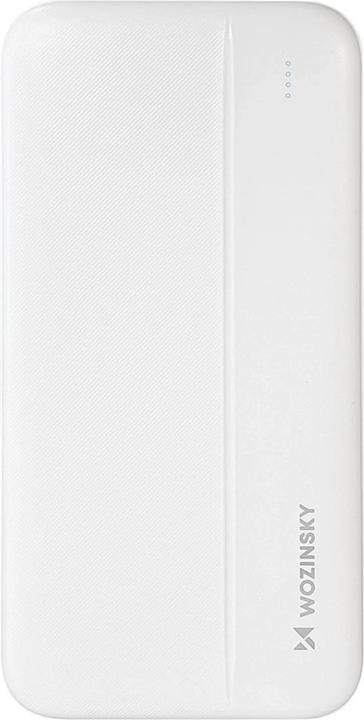 Wozinsky powerbank Li-Po 10000mAh 2 x USB white (WPBWE1) (10000 mAh, 10 W, 10 Wh)