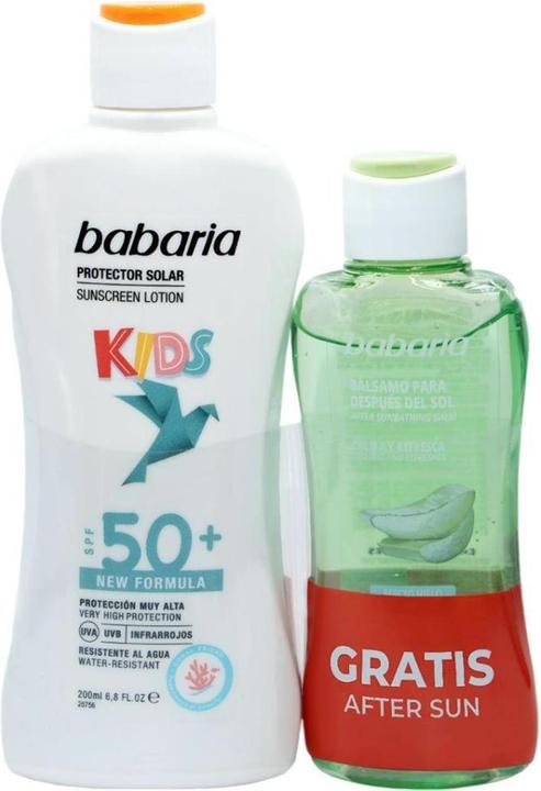 Babaria SOL. LECHE PROTECTOR INFANTIL F50+ +AFTER HIELO 100 ML (Sonnencreme, SPF 50+, 100 ml)