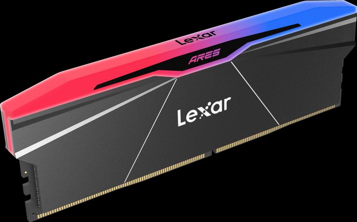 Actual product image Lexar Kit Barrettes mémoire 32Go (2x16Go) DIMM DDR5 Ares RGB 6000MHz (Noir) (2 x 16GB, 6000 MHz, DDR5 RAM, U-DIMM)