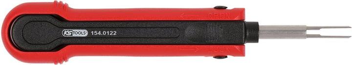Produktbild KS Tools GmbH Entriegelungswerkzeug für Flachstecker/Flachsteckhülsen 4,8 mm, 5,8 mm, 6,3 mm (AMP Tyco SPT) (0.14 m)