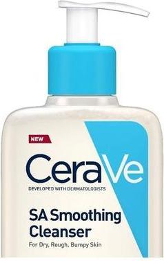 Produktbild CeraVe SA Glättende Reinigung: mildes Reinigungsgel für Gesicht und Körper bei trockener Haut (Gel, 473 ml)