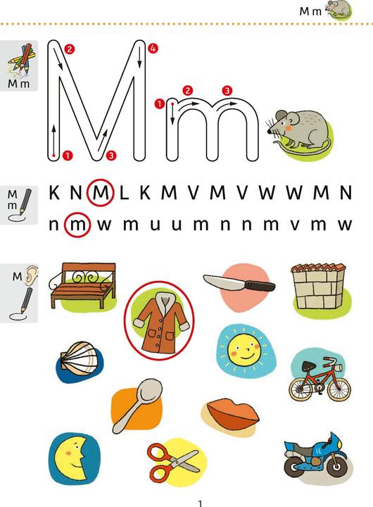 Actual product image Mein Übungsheft Lesen 1. Klasse: Vom Buchstaben zum Wort (German, Agnes Spiecker, 2024)