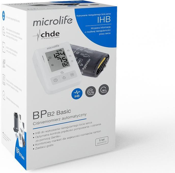 Actual product image Microlife BP B2 Basic (Blood pressure monitor upper arm)