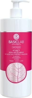 Image du produit BasicLab BASICLAB Micellis kojący płyn micelarny do skóry naczynkowej i wrażliwej 2% Betainy, Naryngenina (Lotion nettoyante, 500 ml)