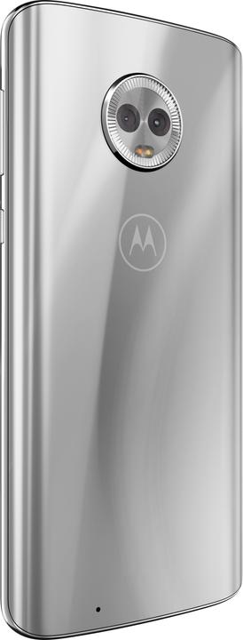 Produktbild Motorola Moto G6 (32 GB, Silber, 5.70", Dual SIM + SD, 12 Mpx, 4G)