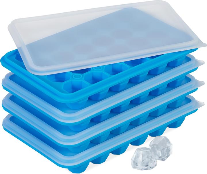 Relaxdays 4x ice cube mould