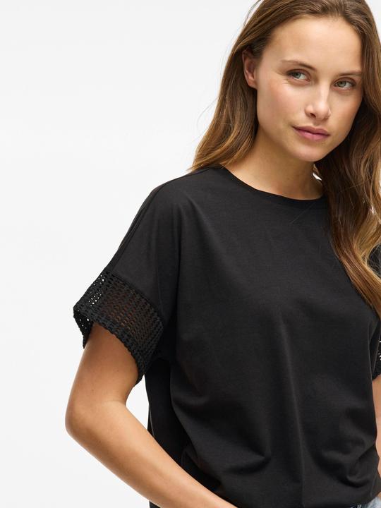 Actual product image Vila VIZIMA Rundhals Oberteil mit kurzen Ärmeln (XXL)
