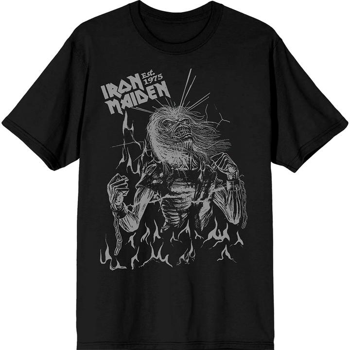 Produktbild Iron Maiden Est. 1975 Life After Death Flames (XL)
