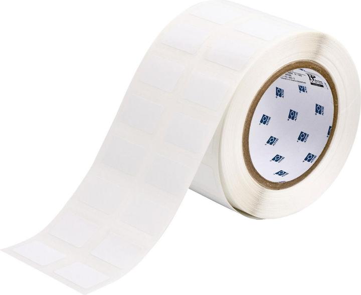 Image du produit Brady THT-22-423-2, Permashield, polyester, blanc, 31.75 x 19.05 mm, permanent, avec laminage de