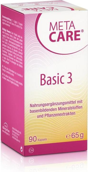 Produktbild Meta Care Basic 3 Kapsel (neu) (90 Stück, Kapseln, 115 g)